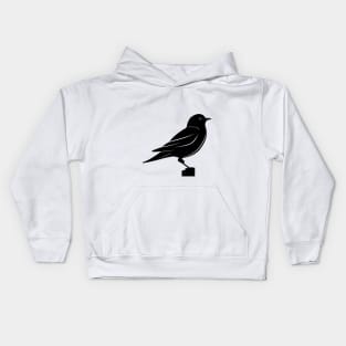 cute bird Kids Hoodie